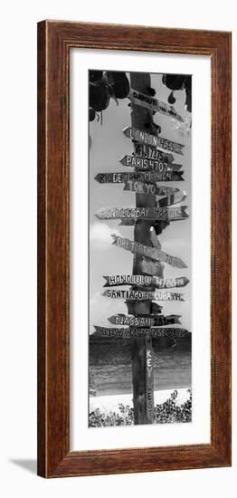 Destination Signs - Key West - Florida-Philippe Hugonnard-Framed Photographic Print