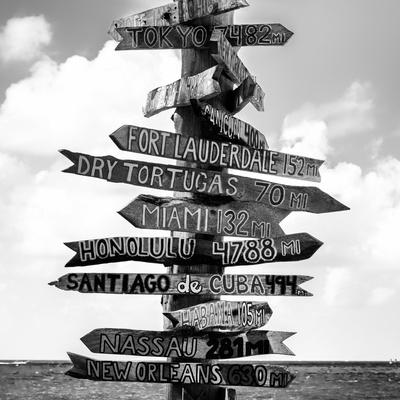 'Destination Signs - Key West - Florida' Photographic Print - Philippe ...