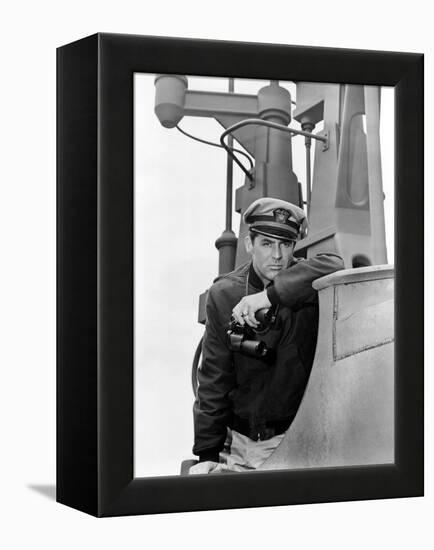 Destination Tokyo, Cary Grant, 1943-null-Framed Stretched Canvas