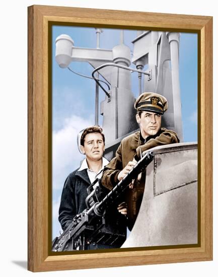 Destination Tokyo, John Garfield, Cary Grant, 1943-null-Framed Stretched Canvas