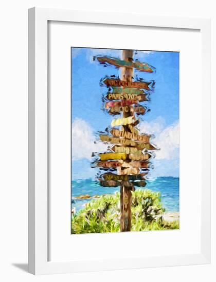 Destinations II - In the Style of Oil Painting-Philippe Hugonnard-Framed Giclee Print