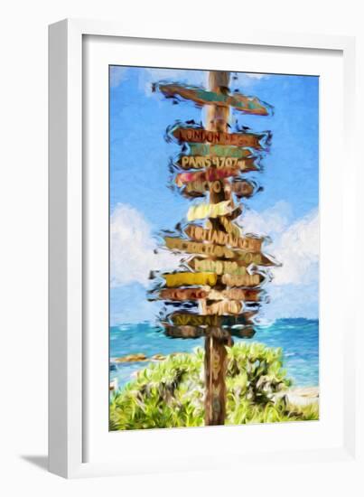 Destinations II - In the Style of Oil Painting-Philippe Hugonnard-Framed Giclee Print