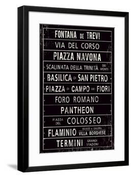 Destinations IV-Maria Mendez-Framed Giclee Print