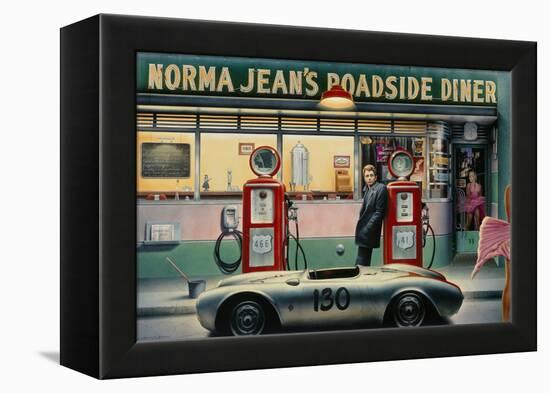 Destiny Highway Calendar Girl-Chris Consani-Framed Stretched Canvas