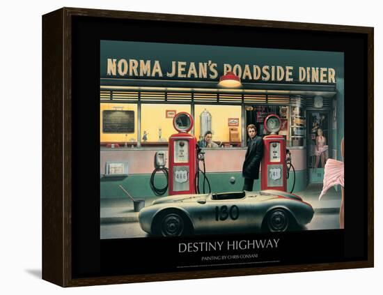 Destiny Highway-Chris Consani-Framed Stretched Canvas