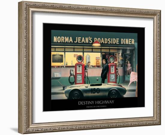 Destiny Highway-Chris Consani-Framed Premium Giclee Print