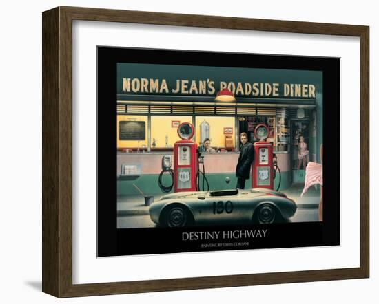 Destiny Highway-Chris Consani-Framed Premium Giclee Print