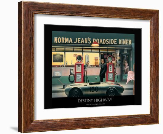 Destiny Highway-Chris Consani-Framed Art Print