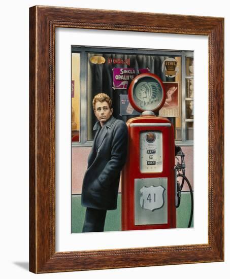 Destiny James Dean-Chris Consani-Framed Art Print