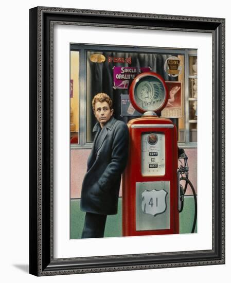 Destiny James Dean-Chris Consani-Framed Art Print