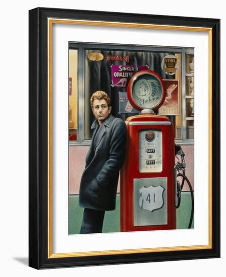 Destiny James Dean-Chris Consani-Framed Art Print