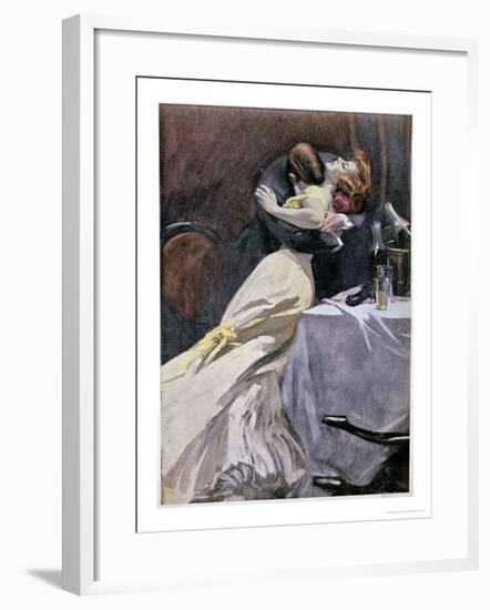 Destroy What You Like in Your Passion Except for My Dress-Ferdinand Van Reznicek-Framed Giclee Print