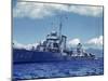 Destroyer Uss Wilson During Us Navy Manuevers Off the Hawaiian Islands-Carl Mydans-Mounted Photographic Print