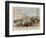 Destruction of Tea in Boston Harbor-Sarony & Major-Framed Art Print