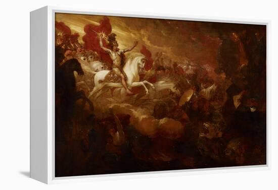 Destruction of the Beast and the False Prophet, 1804-Benjamin West-Framed Premier Image Canvas