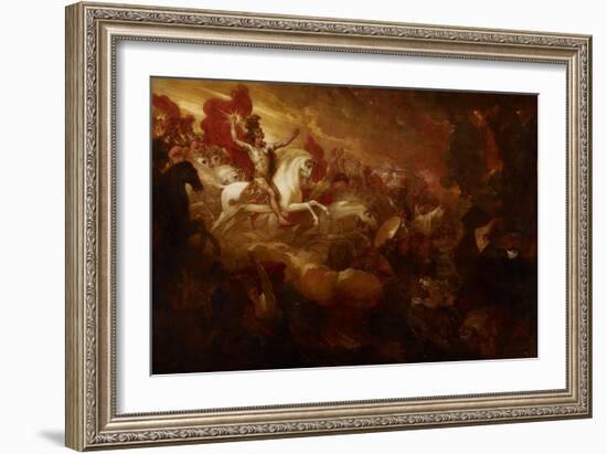 Destruction of the Beast and the False Prophet, 1804-Benjamin West-Framed Giclee Print