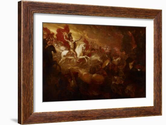 Destruction of the Beast and the False Prophet, 1804-Benjamin West-Framed Giclee Print