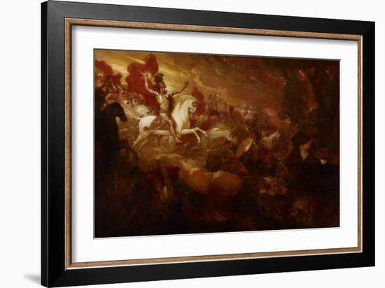 Destruction of the Beast and the False Prophet, 1804-Benjamin West-Framed Giclee Print