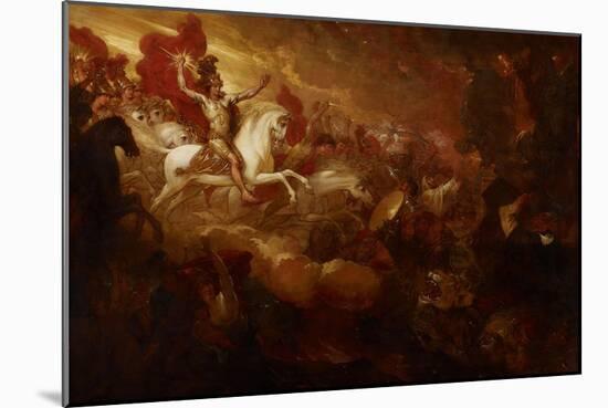Destruction of the Beast and the False Prophet, 1804-Benjamin West-Mounted Giclee Print