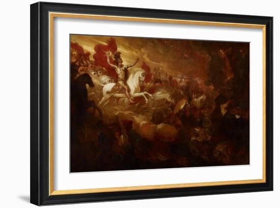 Destruction of the Beast and the False Prophet, 1804-Benjamin West-Framed Giclee Print