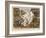 Destruction of the Furious Elephant at Exeter Change, 1826-George Cruikshank-Framed Giclee Print