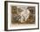 Destruction of the Furious Elephant at Exeter Change, 1826-George Cruikshank-Framed Giclee Print