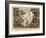 Destruction of the Furious Elephant at Exeter Change, 1826-George Cruikshank-Framed Giclee Print