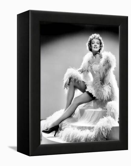 Destry Rides Again, Marlene Dietrich, 1939-null-Framed Stretched Canvas