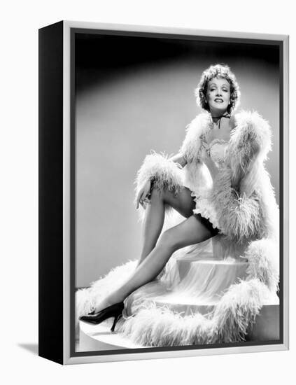 Destry Rides Again, Marlene Dietrich, 1939-null-Framed Stretched Canvas