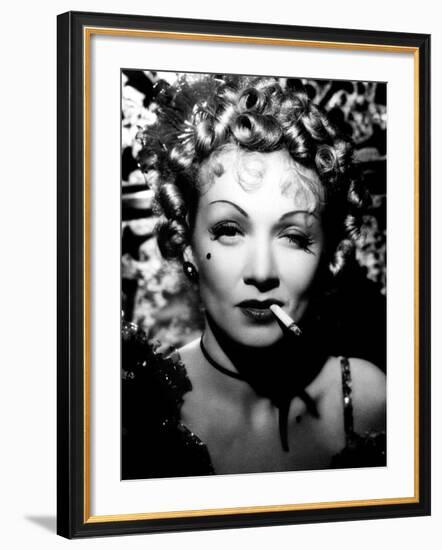 Destry Rides Again, Marlene Dietrich, 1939--Framed Photo