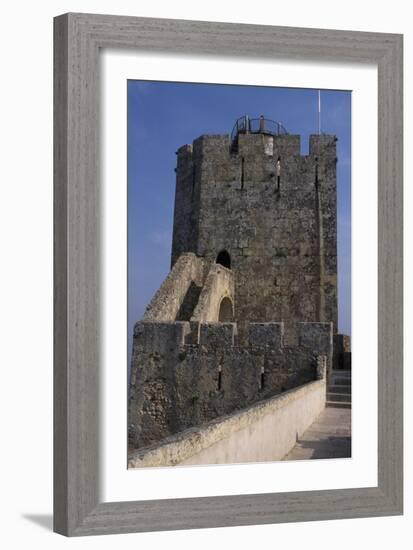 Detail from a Defensive Tower of Palmela Castle. Portugal-null-Framed Giclee Print