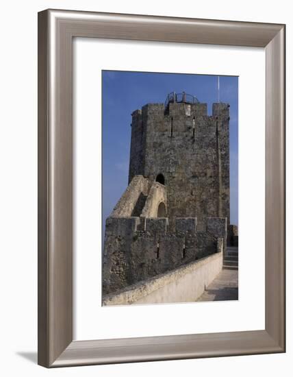 Detail from a Defensive Tower of Palmela Castle. Portugal-null-Framed Giclee Print