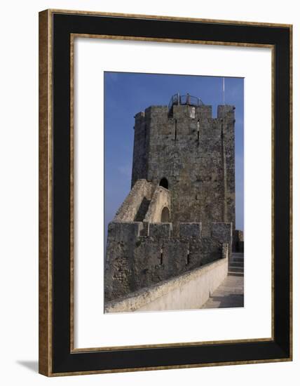 Detail from a Defensive Tower of Palmela Castle. Portugal-null-Framed Giclee Print