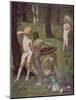 Detail from 'Autumn', 1871-Pierre Puvis de Chavannes-Mounted Giclee Print