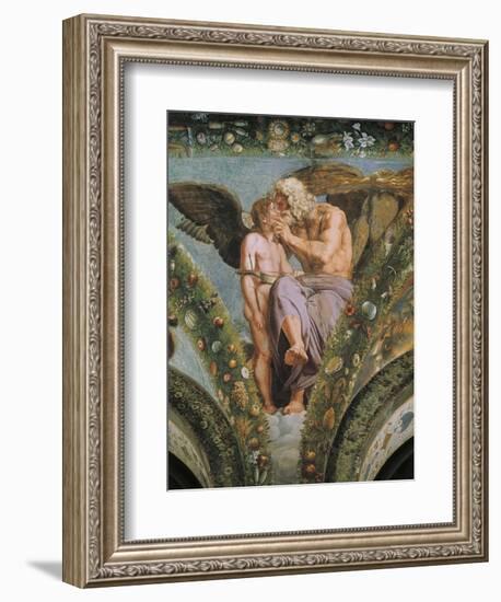 Detail from Fresco Cycle Stories of Cupid and Psyche, 1518-Raffaello Sanzio-Framed Giclee Print