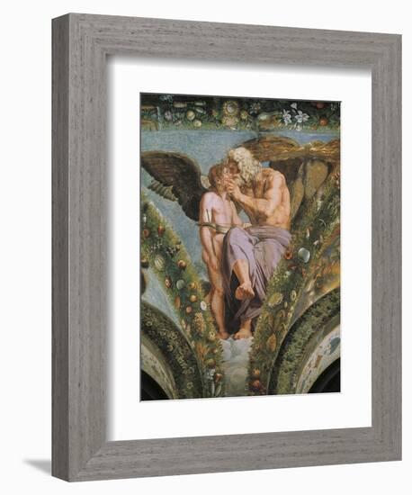 Detail from Fresco Cycle Stories of Cupid and Psyche, 1518-Raffaello Sanzio-Framed Giclee Print