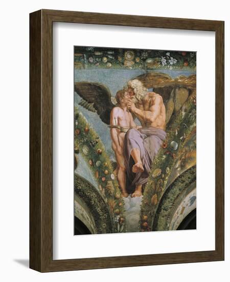 Detail from Fresco Cycle Stories of Cupid and Psyche, 1518-Raffaello Sanzio-Framed Giclee Print