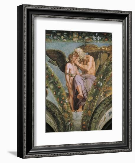 Detail from Fresco Cycle Stories of Cupid and Psyche, 1518-Raffaello Sanzio-Framed Giclee Print