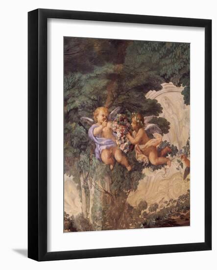 Detail from Fresco-Carlo Maratti-Framed Giclee Print