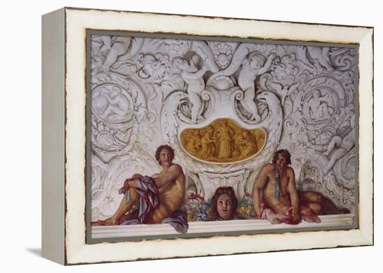 Detail from Fresco-Carlo Maratti-Framed Premier Image Canvas