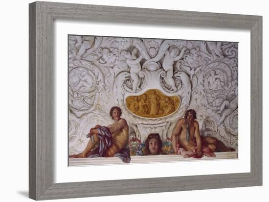 Detail from Fresco-Carlo Maratti-Framed Giclee Print