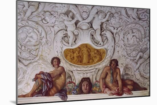 Detail from Fresco-Carlo Maratti-Mounted Giclee Print