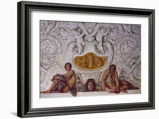 Detail from Fresco-Carlo Maratti-Framed Giclee Print