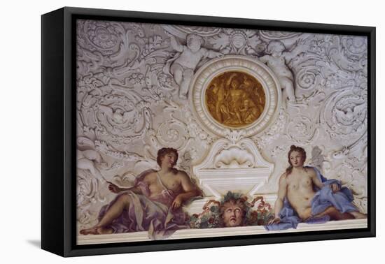 Detail from Fresco-Carlo Maratti-Framed Premier Image Canvas