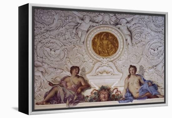 Detail from Fresco-Carlo Maratti-Framed Premier Image Canvas