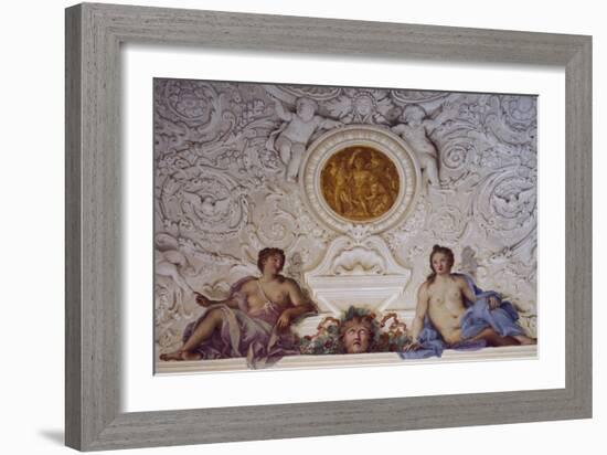 Detail from Fresco-Carlo Maratti-Framed Giclee Print