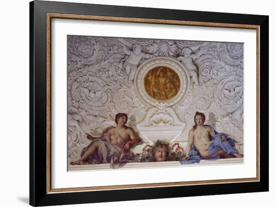 Detail from Fresco-Carlo Maratti-Framed Giclee Print