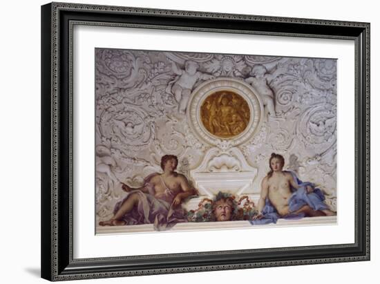 Detail from Fresco-Carlo Maratti-Framed Giclee Print