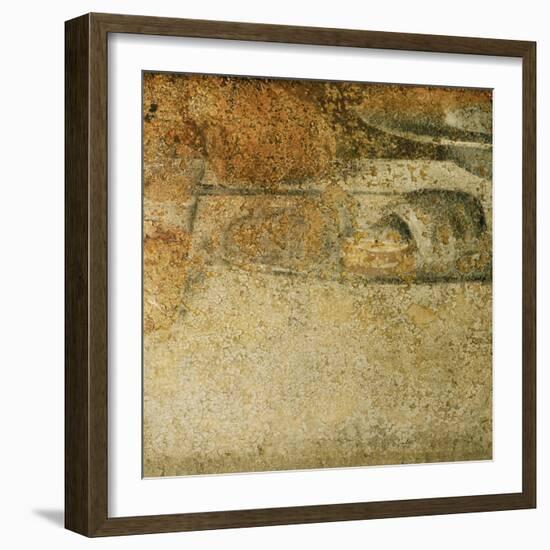 Detail from Leonardo's Last Supper: What Specialists Believed to be a Piece of Bread-Leonardo da Vinci-Framed Giclee Print