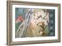 Detail from Maude Adams as Joan of Arc-Alphonse Mucha-Framed Art Print